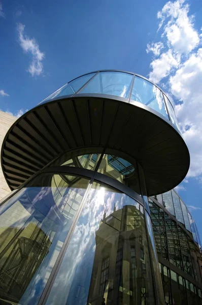 Deutsches Historisches Museum Berlijn Met Glazen Architectuur — Stockfoto