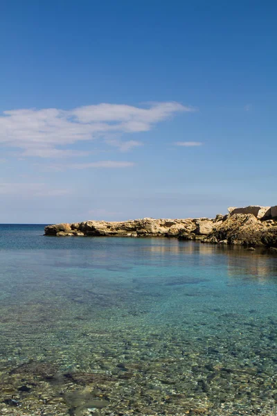 Rochers Mer Antiques Ayia Napa Chypre — Photo
