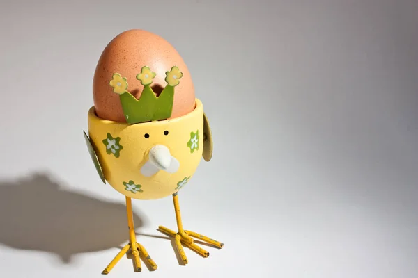 Easter Eggs Nest — Stock Photo, Image