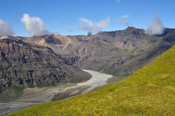 Islandgletscher Bei Skaftafell — Stockfoto