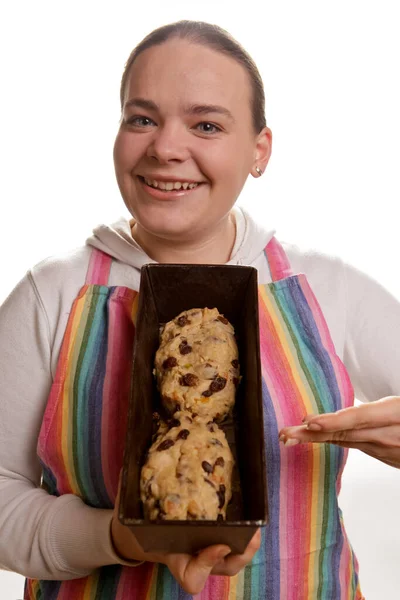 Stollen Baking Christmas — Stock Photo, Image