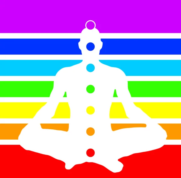 Siete Chakras Símbolos —  Fotos de Stock