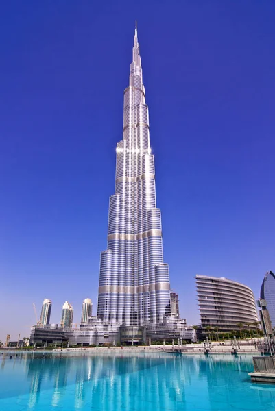 Vista Burj Khalifa Dubai — Fotografia de Stock