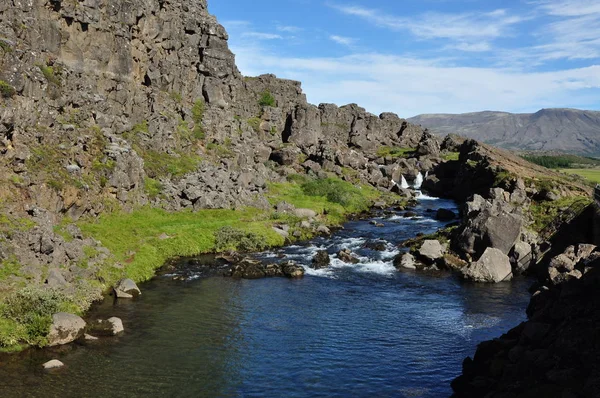 Iceland Landscape Selfoss — 스톡 사진