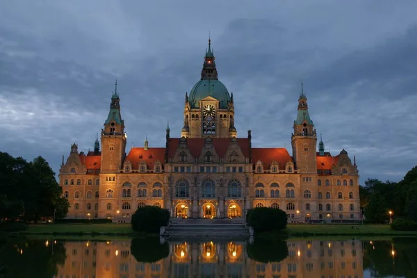 Rathaus Ist Der Deutsche Sitz Der Lokalen Legislativen Und Oder — Stockfoto