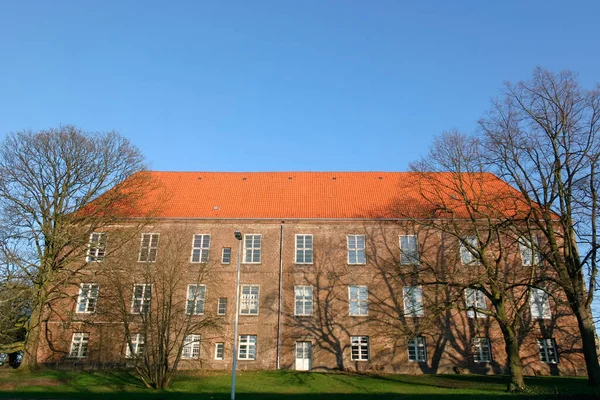 Pohled Zepředu Hrad Kieler — Stock fotografie