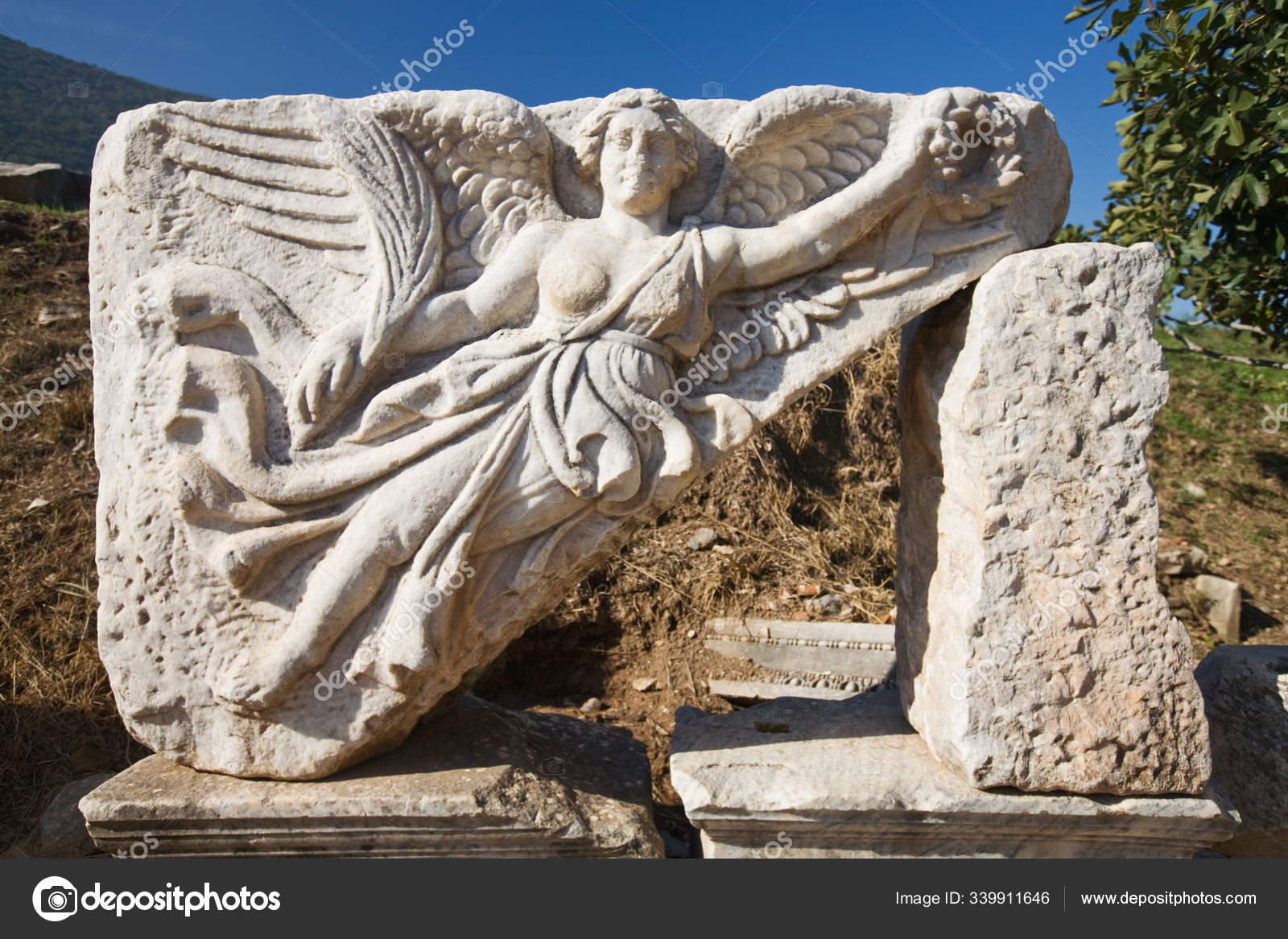 Sculpture The Story Of Nike The Goddess Relief Sculpture Nike