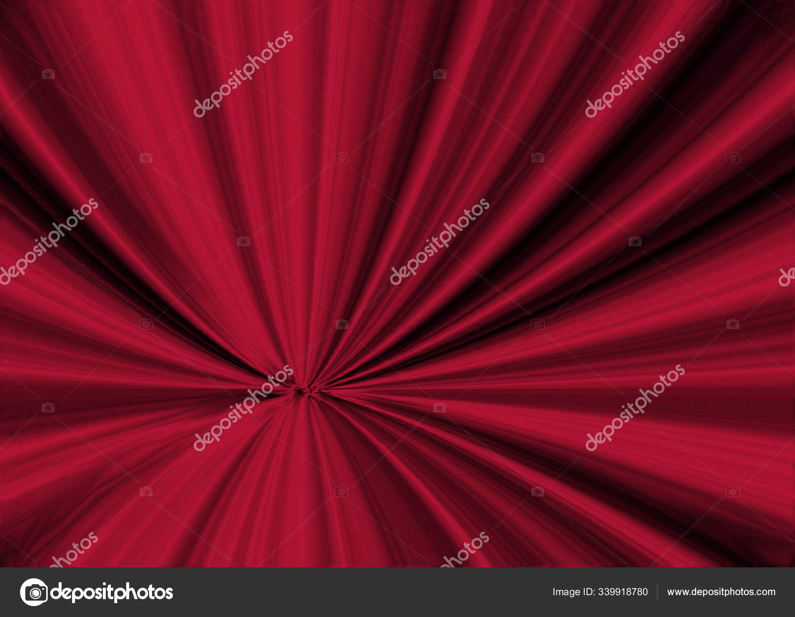 Огненный Красный Черный Размытые Линии Искривления Стоковое Фото.