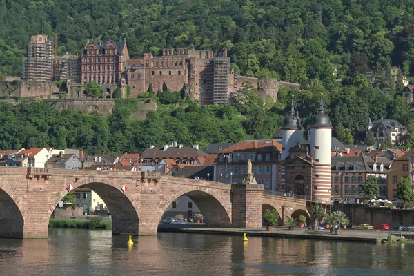 Blick Auf Die Burg Heidelberg — Stockfoto