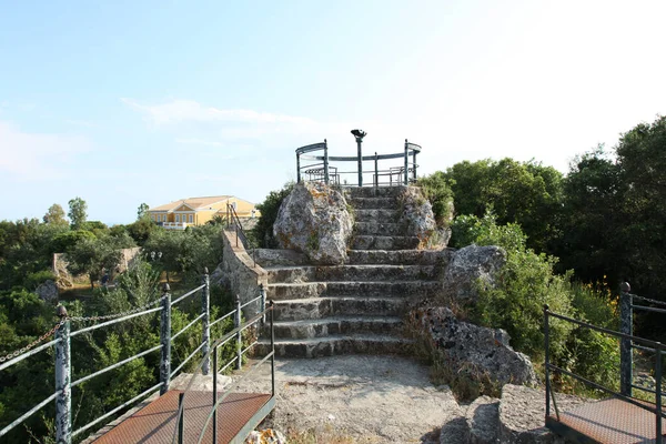 Corfu Kerkyra Unesco Oude Stad Werelderfgoed — Stockfoto