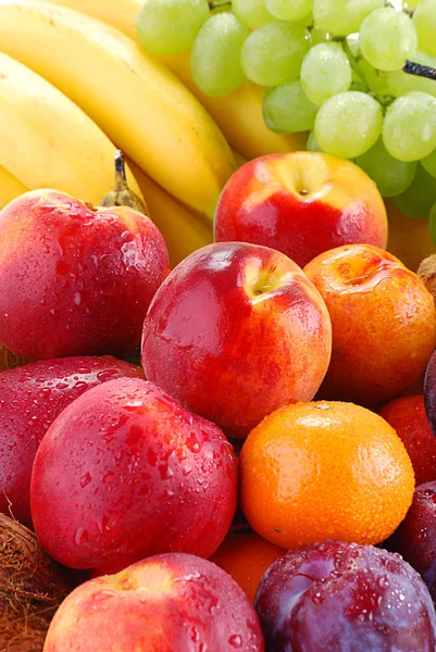 Composição Com Variedade Frutas — Fotografia de Stock