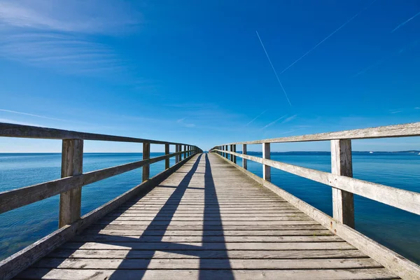 Sassnitz Deki Iskele — Stok fotoğraf