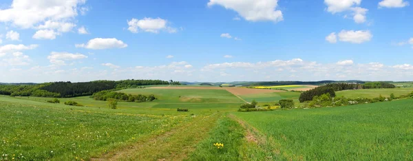 Wiesental Eifel Panorama — Stock fotografie