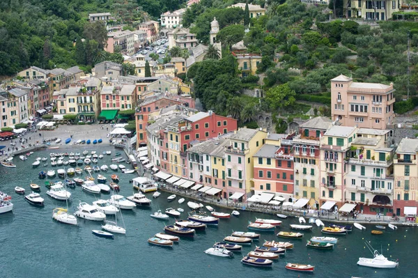 Portofino Liguria Italia Pintoresco Pueblo Famoso Todo Mundo — Foto de Stock
