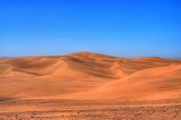 Woestijn Zand Oppervlak Geologie — Stockfoto