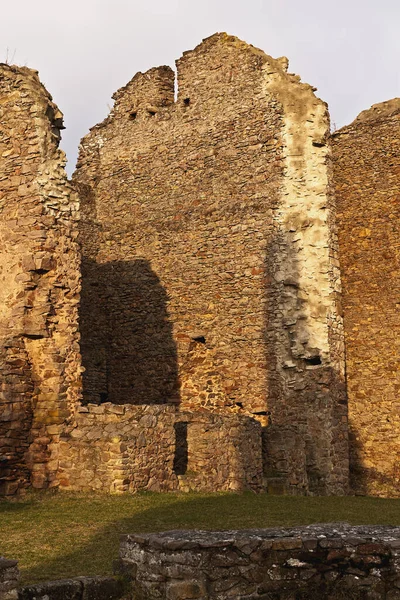 Vista Panorámica Los Detalles Arquitectura Medieval — Foto de Stock