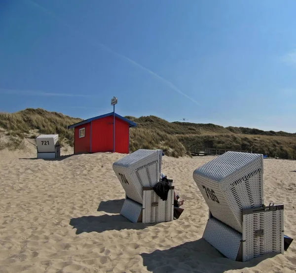 Scenic View Dunes Selective Focus — Stock Photo, Image