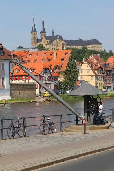 Uitzicht Karelsbrug Praag — Stockfoto