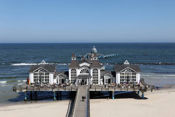 Una Vista Sulla Spiaggia Nel Nord Dello Stato Helgoland — Foto Stock