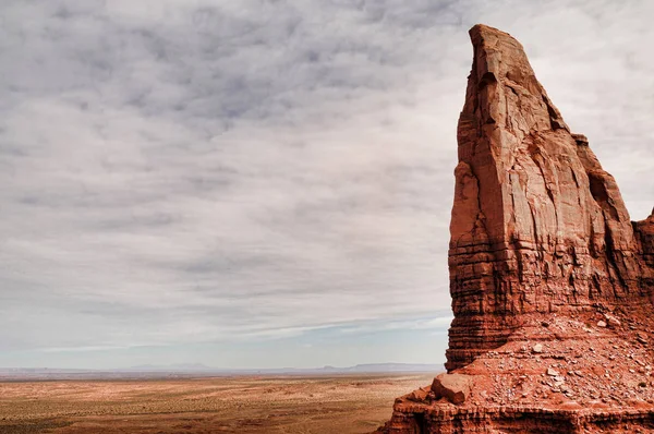 Denkmal Tal Auf Dem Navajo Indianerreservat Nördlich Von Arizona — Stockfoto