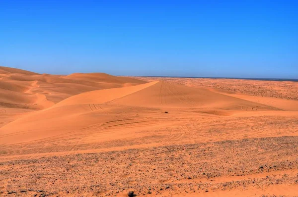 Superficie Sabbiosa Desertica Geologia — Foto Stock