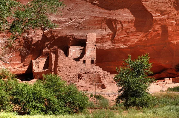 Anasazi Indianska Ruiner Canyon Chelly — Stockfoto