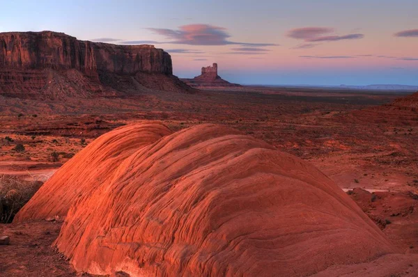 Anıt Vadisi Kızıl Manzara Arizona Gezisi — Stok fotoğraf