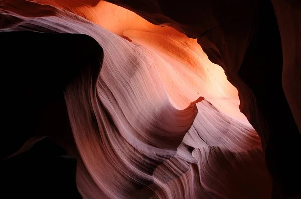 Antelope Canyon Curve Sandstone Formation — Stock Photo, Image