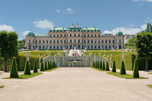 Palacio Belvedere Edificio Histórico Punto Referencia Viena — Foto de Stock