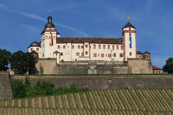 Festung Marienberg Wrzburg — Stockfoto