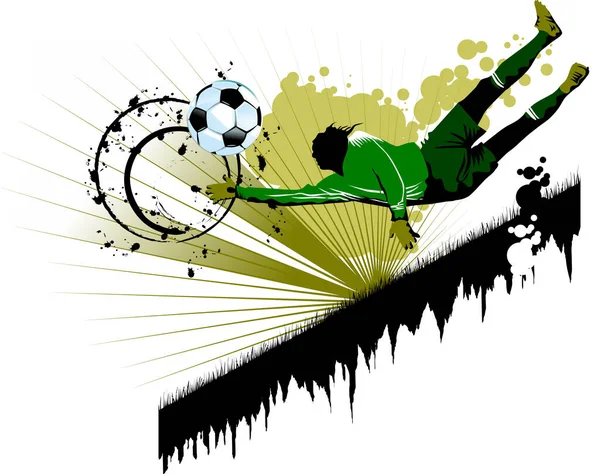 Portiere Momento Pericoloso Porta Vettore Illustrazione — Foto Stock