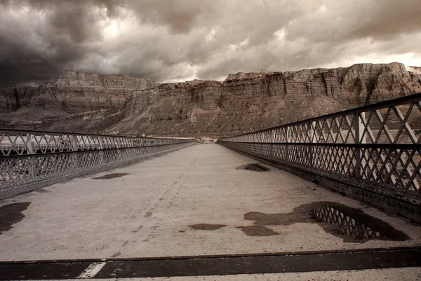 Tempête Sur Old Bridge Lee 039 — Photo