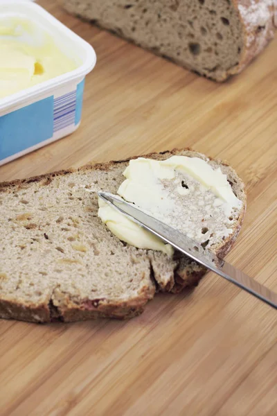 Prodotti Appoggiati Pasticceria Pane — Foto Stock