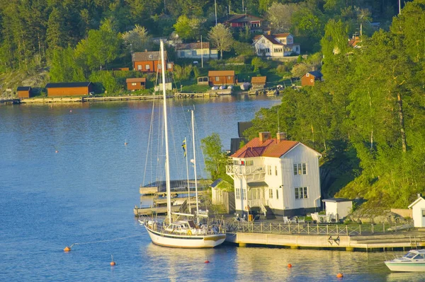 Pohled Ostrovy Baltském Moři Kolem Švédska — Stock fotografie
