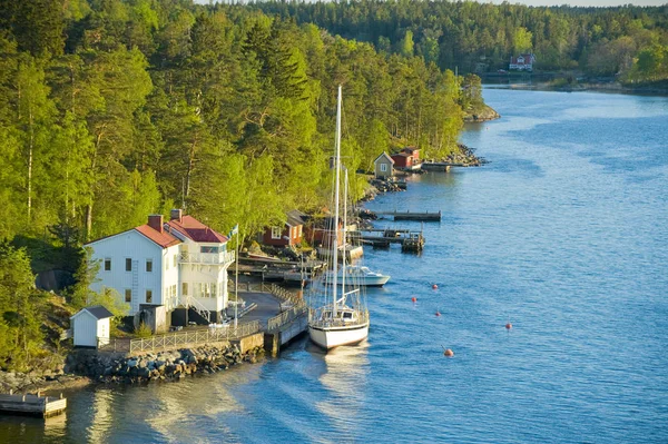Vista Las Islas Mar Báltico Alrededor Suecia — Foto de Stock