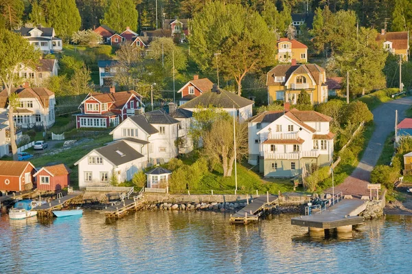 스웨덴 주변의 발트해에 섬들을 살펴봄 — 스톡 사진