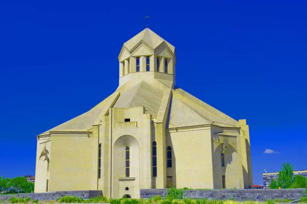 Iglesia Armenia Centro Ereván — Foto de Stock