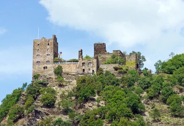 Castle Rock Rhine — Stock Photo, Image