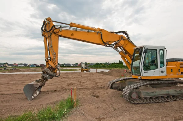 Bagger Der Stadt — Stockfoto