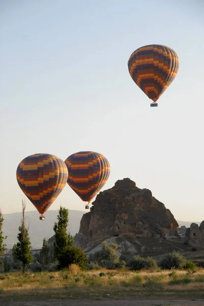 Ballonvaren Kalkoen Met Cappatoken — Stockfoto