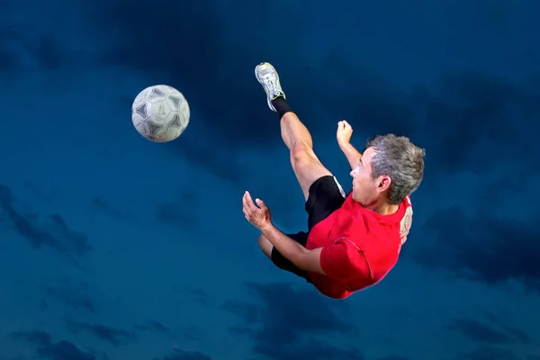 Vista Panoramica Del Concetto Sport Calcistico — Foto Stock