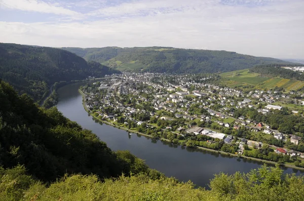 Moselle Bij Traben Trarbach — Stockfoto