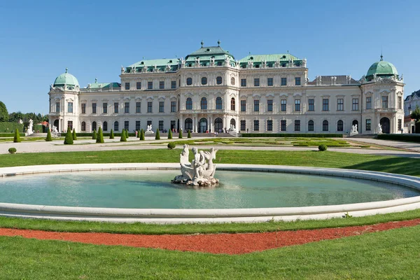 Palacio Belvedere Edificio Histórico Punto Referencia Viena — Foto de Stock