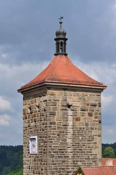 Rothenburg Der Tauber Stadtturm — Stockfoto