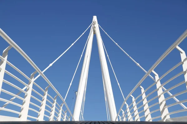 Vista Panorâmica Arquitetura Estrutura Ponte — Fotografia de Stock