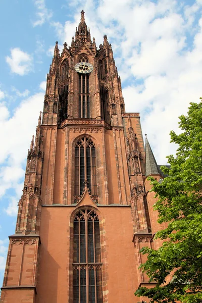 Imperial Cathedral Frankfurt — Stock Photo, Image