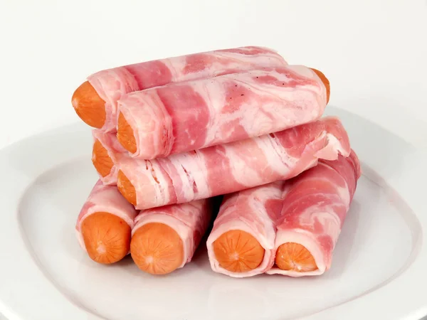 Berner Bacon Las Salchichas — Foto de Stock