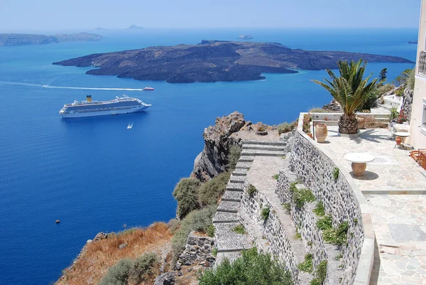 Santorini Isla Grecia —  Fotos de Stock