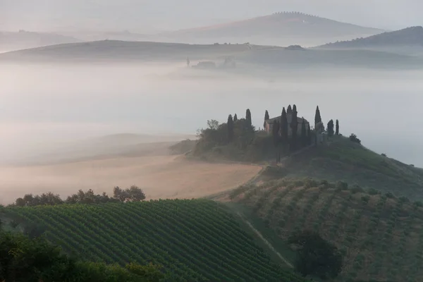 Morning Mood Tuscany — Stock Photo, Image