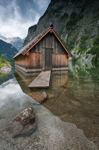 Malebný Pohled Majestátní Krajinu Alp — Stock fotografie